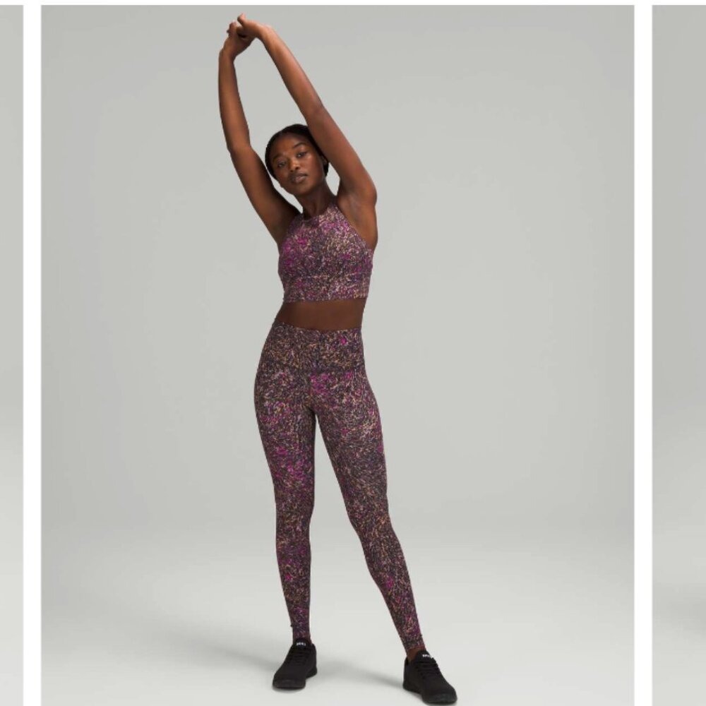Lululemon Wunder Train High-Rise Tight 28" Topography Multi size 14